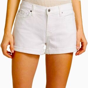 Seven For All Mankind White Jean Short